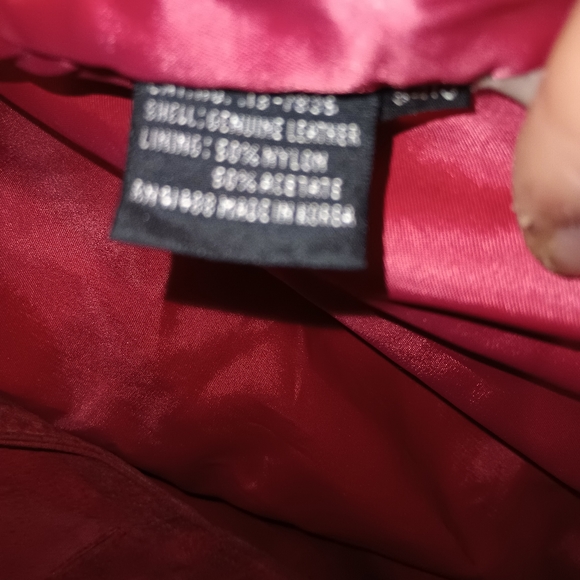 VINTAGE Red fringe jacket with shoulder pads! From the 80s! - Picture 7 of 11